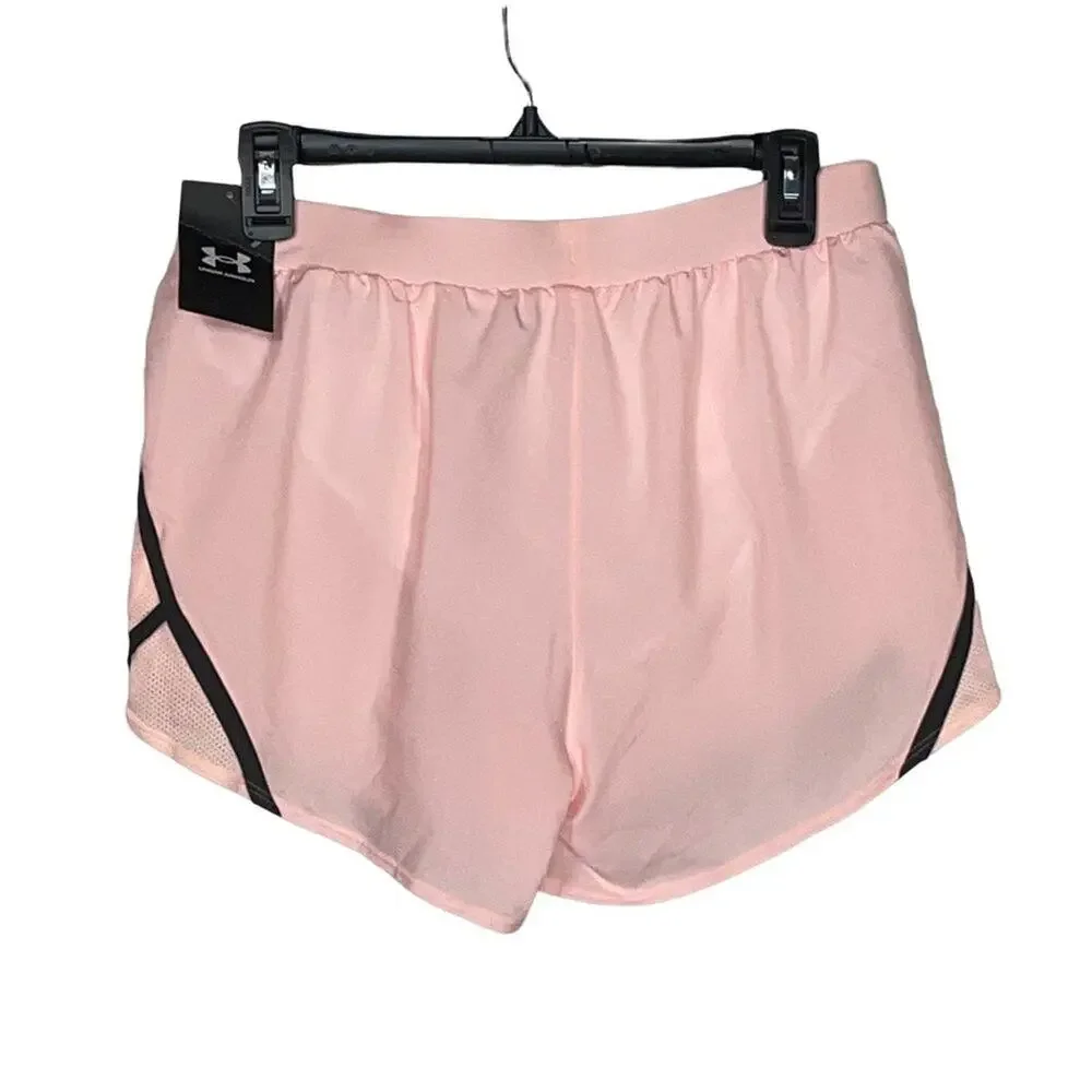 Under Armour Women's Fly by 2.0 Shorts, Medium, Beta Tint medium - Picture 3 of 10